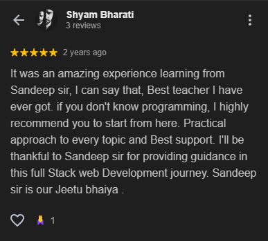Student Review
